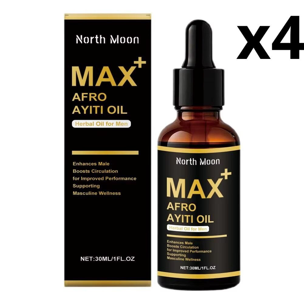 Bottle of 30ml natural herbal African Ayi Oil by Aurenza Shop for men's body massage and skin nourishment.