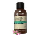 Aurenza Shop Lymphatic Drainage Drops supplement bottle, designed to relieve bloating and boost immunity, displayed on a white background.