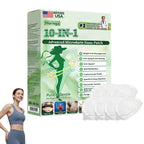 Aurenza Shop Moringa 10-in-1 Advanced Microdarts Nano Patch for weight loss and microneedle therapy, shown on a white background.