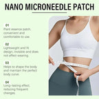 Moringa 10-in-1 Advanced Microdarts Nano Patch for weight loss, by Aurenza Shop, showing the micro-needle patch on a white background.
