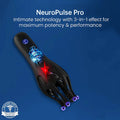 NeuroPulse Pro device by Aurenza Shop for boosting confidence and performance, shown with sleek design and control buttons.