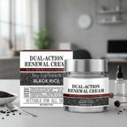 Aurenza Shop Rice Face Renewal Cream 50g jar, gentle repair, hydrating, and revitalizing skincare formula for radiant skin.