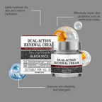 Aurenza Rice Face Renewal Cream 50g jar showing the gentle repair, hydrating, and revitalizing skincare formula for healthy skin.