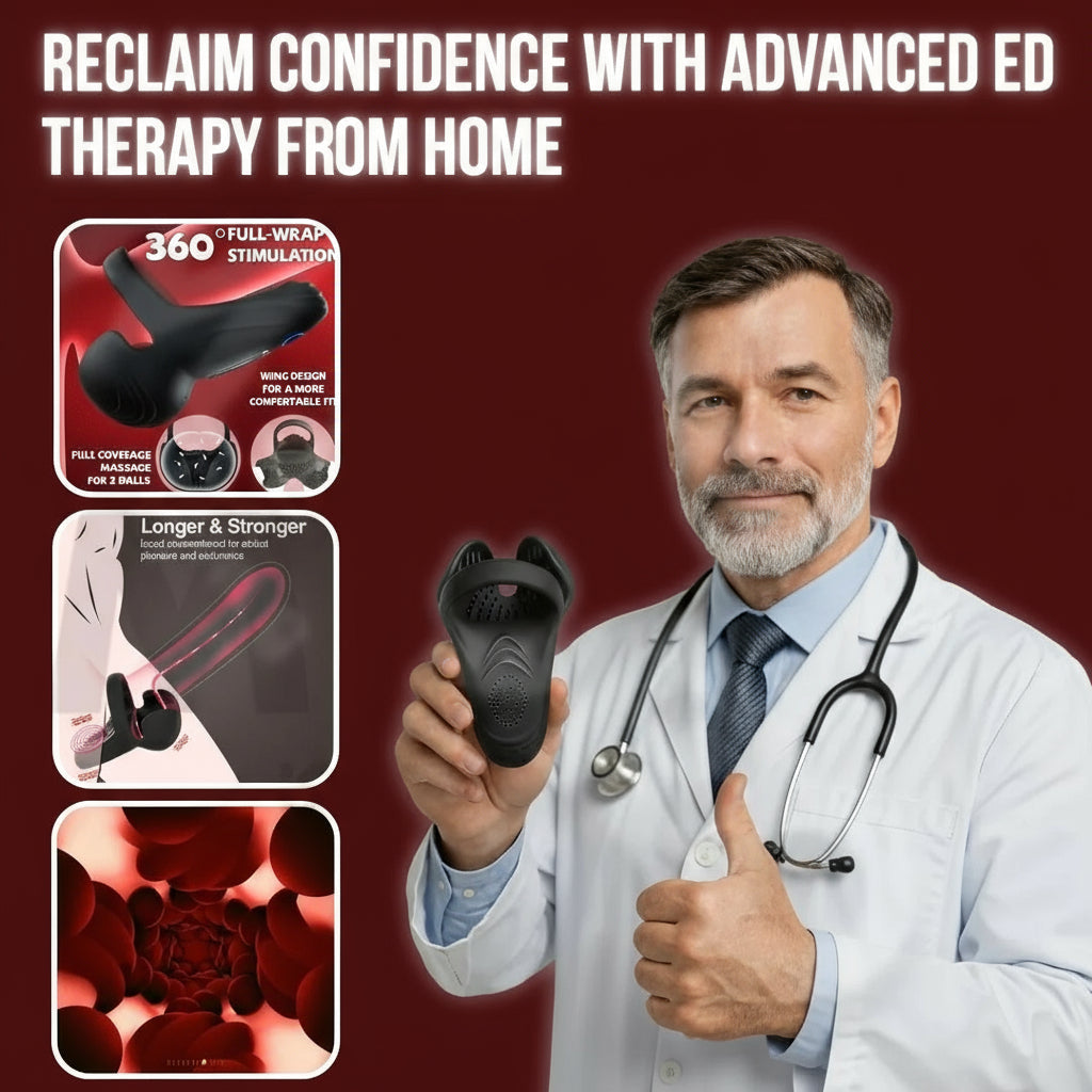 Aurenza Shop VitalEngine Pro 5-in-1 at-home trainer for reversing ED and PE, featuring advanced precision technology.