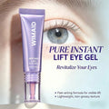 Aurenza Shop WIMAID Eye Cream jar showing the product with a refreshed, bright-eyed look and smooth skin around the eyes.