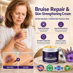 Aurenza Shop bruise repair and skin-strengthening cream in a 150ml jar, designed to reduce bruises and enhance skin strength.
