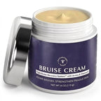 Aurenza Shop bruise repair and skin-strengthening cream bottle with label, designed to reduce bruises and improve skin health.