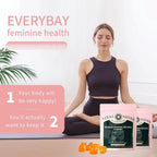 Vital Source Feminine Balance Gummies in Hawaiian Pineapple flavor by Aurenza Shop, featuring a bottle of 60 gummies on a white background.