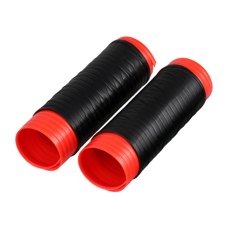 Pair of black silicone handlebar and brake lever grip covers for cars, universal fit, durable and easy to install by Aurenza Shop.