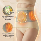 A pair of black Moringa and Berberine 4-in-1 micro-particle sculpting fat-burn shorts by Aurenza Shop, designed for slimming and shaping.