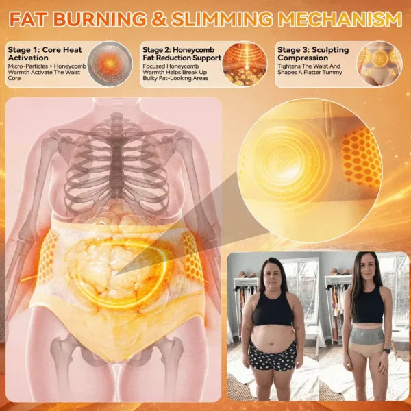A pair of black Moringa & Berberine 4-in-1 micro-particle sculpting and fat-burning shorts by Aurenza Shop.