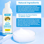 Aurenza Shop UNPREE™ Kolirin QuitSmoke Mouthwash bottle, featuring label with branding and product details for oral health solution.