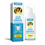 Aurenza Shop UNPREE™ Kolirin QuitSmoke Mouthwash bottle, designed to help solve oral problems with a sleek, modern look.