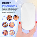 Aurenza Shop SUPTRUCK™ Nail Fungus LED Light Therapy Device, compact and sleek for treating nail fungus effectively.