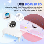 Aurenza Shop SUPTRUCK™ Nail Fungus LED Light Therapy Device for effective nail fungus treatment, shown with its sleek design.