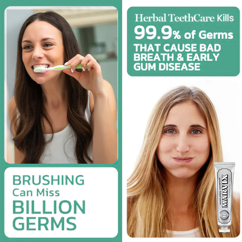 Marvix™ Kolirin Herbal Toothpaste by Aurenza Shop, showing a tube of natural herbal toothpaste for oral health.
