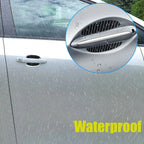 Set of four Aurenza Shop carbon fiber door handle protector films, anti-scratch stickers for car door handles.