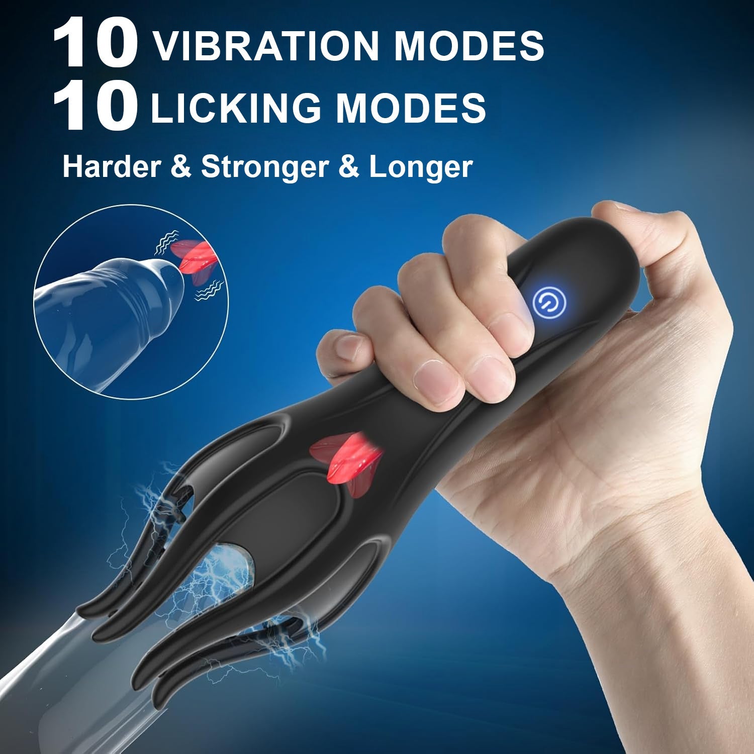 Aurenza Viraxon™ NeuroWave Therapy Trainer for men, a device designed to enhance size, hardness, and stamina during use.