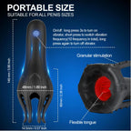 Viraxon NeuroWave Therapy Trainer for men, device designed to enhance size, hardness, and stamina during intimate moments.