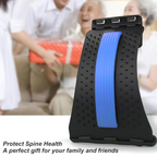 Aurenza Shop back stretcher for spinal relief with padded support and adjustable straps for improved back flexibility and comfort.