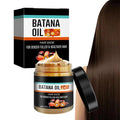 Aurenza Batana Hair Revival Cream jar with label, showcasing natural ingredients and hair care benefits.