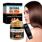Aurenza Batana Hair Revival Cream jar with label, showcasing natural hair care product for revitalizing hair.