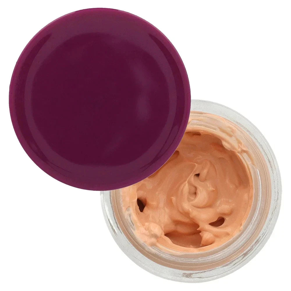 Aurenza Shop Cemenrete Calcium Dark Spot Eye Cream in 0.52 oz jar, creamy formula for dark circles and skin brightening.