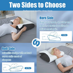 Aurenza Shop Cervical Pillow showcasing ergonomic design for neck support and comfort.