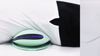 Aurenza ComfortEase Lumbar Massager with heat, showing a plush ergonomic design for back pain relief and relaxation.