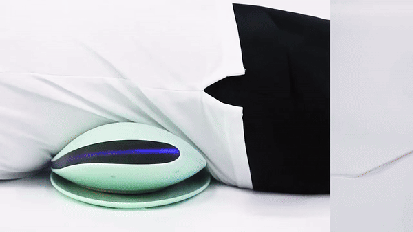 Aurenza ComfortEase Lumbar Massager with heat, showing a plush ergonomic design for back pain relief and relaxation.