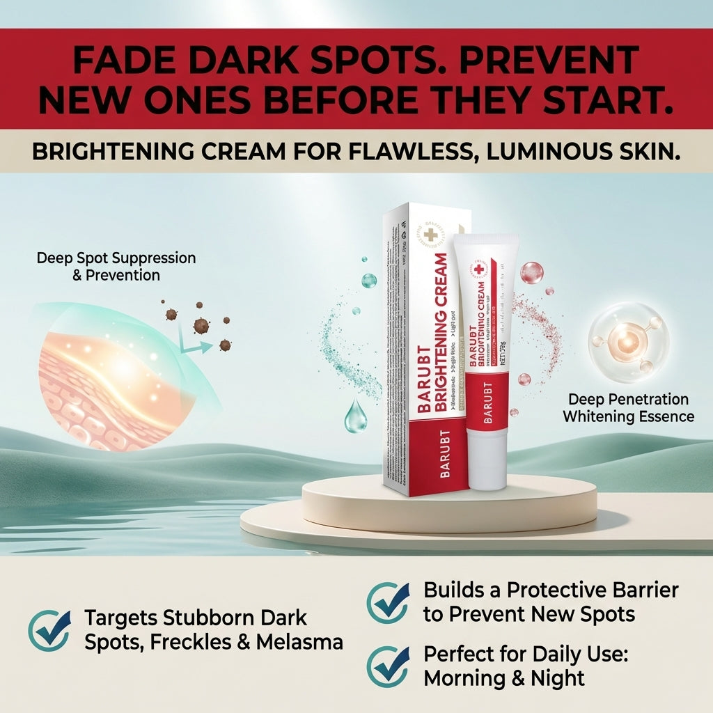 Aurenza Shop dark spot and freckle corrector face cream with niacinamide and vitamin C, moisturizer for even skin tone.