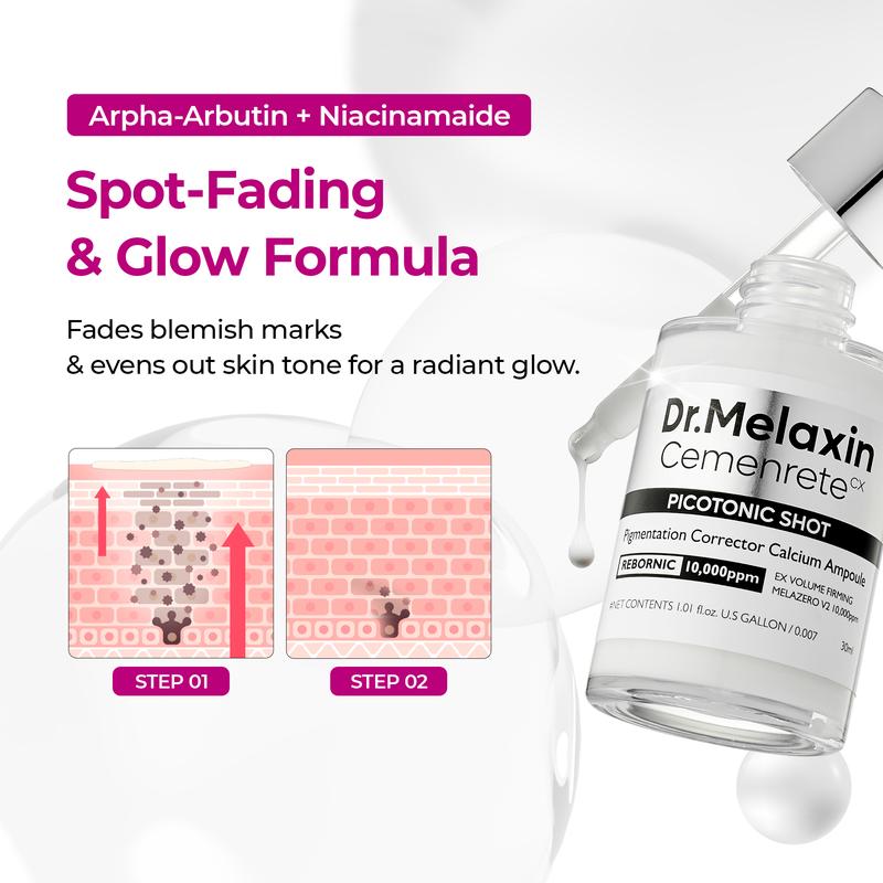 Aurenza Shop Dr. Melaxin Glow Care Set featuring skincare products with glow-enhancing formulas in sleek packaging.