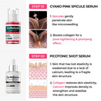 Aurenza Shop Dr. Melaxin Radiant Blowout Set includes hair styling tools and products for a smooth, shiny blowout look.