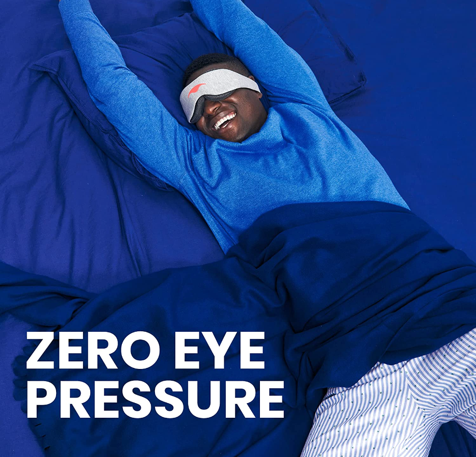 Aurenza Shop Eyelash Sleeping Mask™ in soft fabric, designed to protect and enhance eyelash health during sleep.