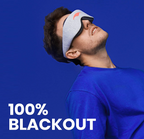 Aurenza Shop Eyelash Sleeping Mask, soft fabric eye mask designed for eyelash protection during sleep.