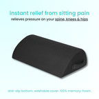 Aurenza Shop foot rest with cushioned surface and adjustable height for ergonomic comfort and support.