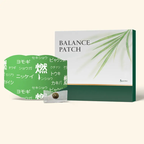 Aurenza Shop Herbal Balance Patch with natural herbs designed for wellness and balancing energy, shown on a white background.