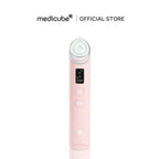 Medicube AGE-R Booster-H K-beauty glow booster device with sleek design and digital display for skin rejuvenation.