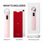 Medicube AGE-R Booster-H K-beauty glow booster device with sleek design, used for facial skin rejuvenation and brightening.