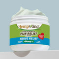 Aurenza Shop Nerve Relief Cream jar with white lid and label, shown on a plain background.