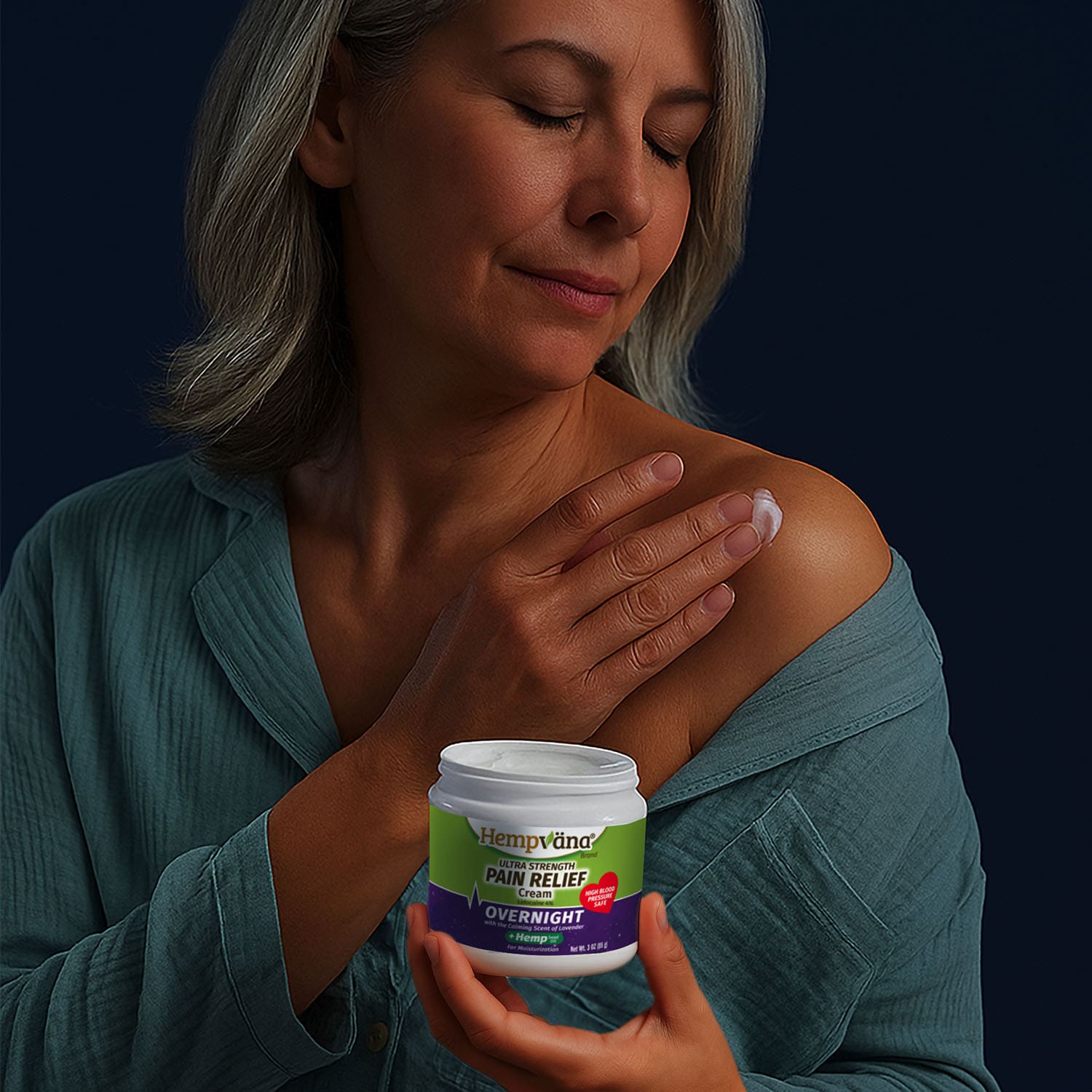 Aurenza Shop Overnight product with sleek packaging, featuring a minimalist design and the product name prominently displayed.