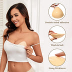 Aurenza Shop ShapeSecure™ double-sided boost pads with contoured shape and soft padding for enhanced support and comfort.