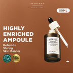 A skincare set featuring SKIN1004 Complete Skin Barrier products with bottles and jars arranged on a neutral background.