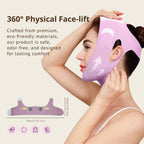 Reusable V-Lift Pro chin strap by Aurenza Shop for sculpted, toned jawline, shown on a neutral background.