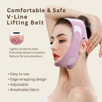 Aurenza V-Lift Pro reusable chin strap for sculpted and toned jawline, shown on a neutral background.