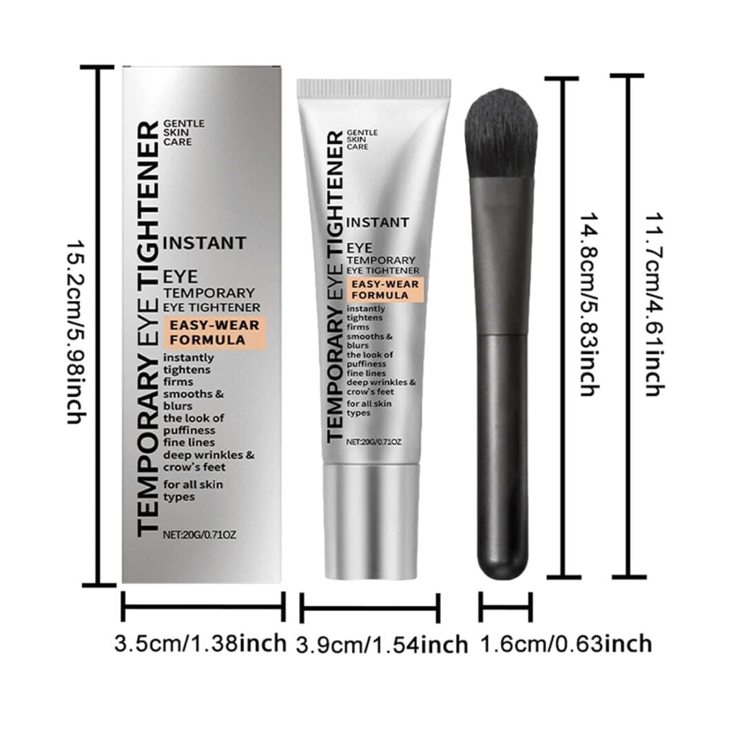 Eelhoe facial hair removal cream and EyeGlow™ eye tightening solution from Aurenza Shop, displayed in a sleek jar with natural ingredients.