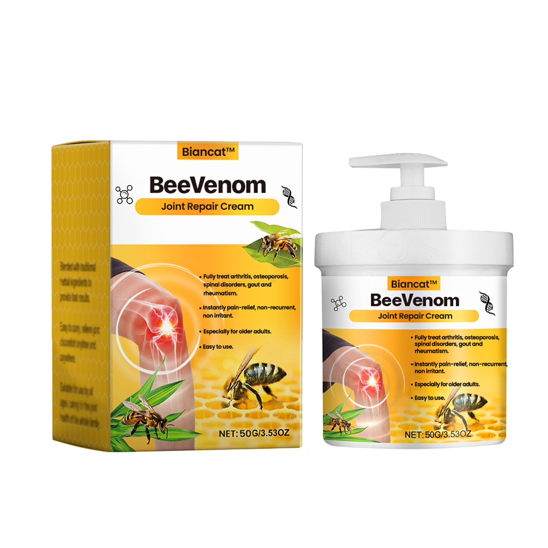 Biancat® Joint Comfort Cream in a jar, natural relief for joint discomfort, by Aurenza Shop.