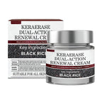 Aurenza Shop KeraErase Dual-Action Renewal Cream in a sleek jar, showcasing the skincare product with a clean, modern design.