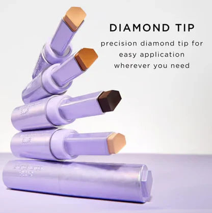 Aurenza Shop face makeup set with shape tape concealer stick and free makeup brushes, featuring light to medium skin tones.
