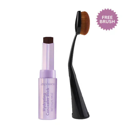 Aurenza Shop face makeup set with shape tape concealer stick and free makeup brushes, featuring light to medium skin tones.
